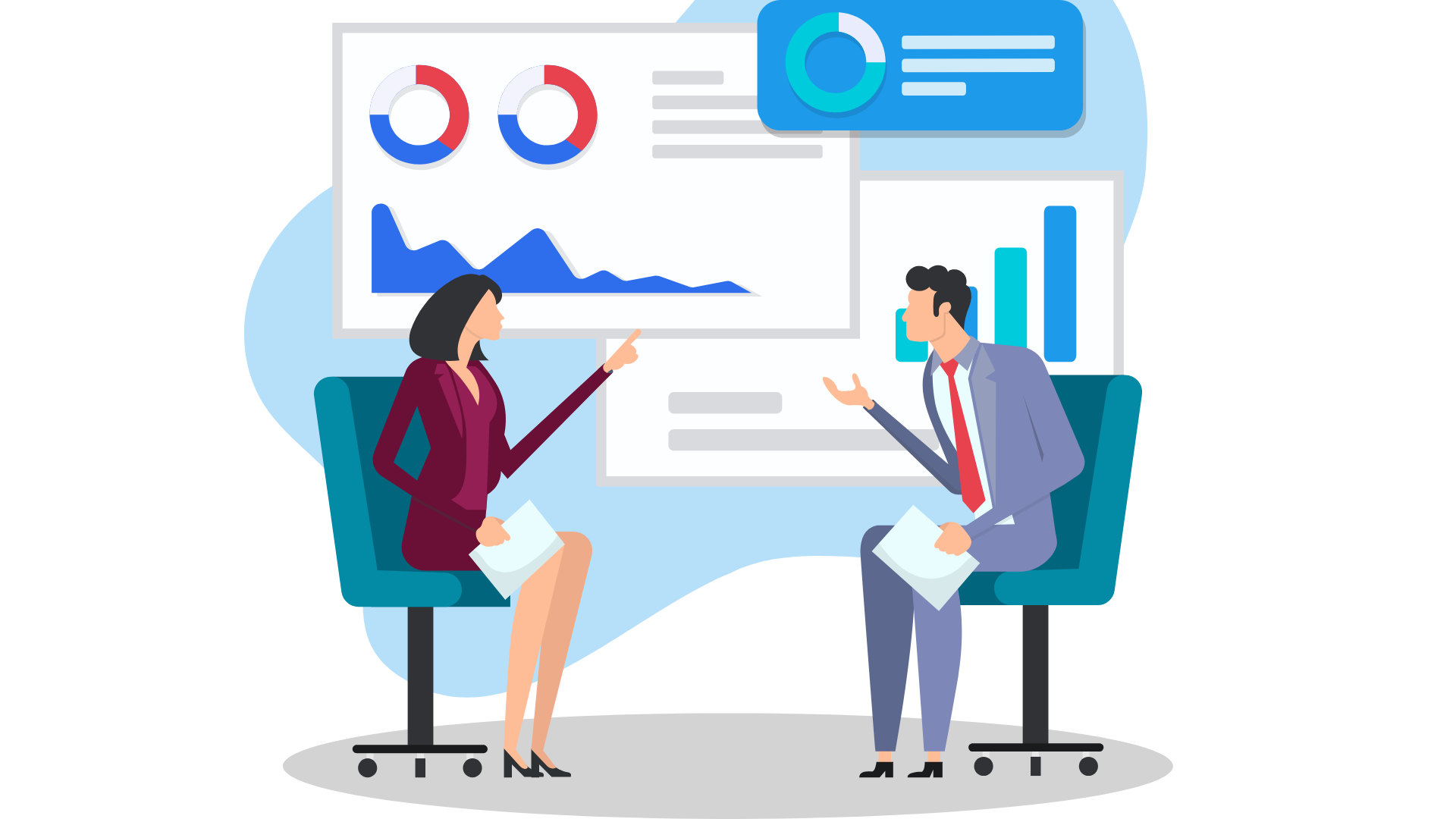 Reports and analytics features in GST billing and accounting software