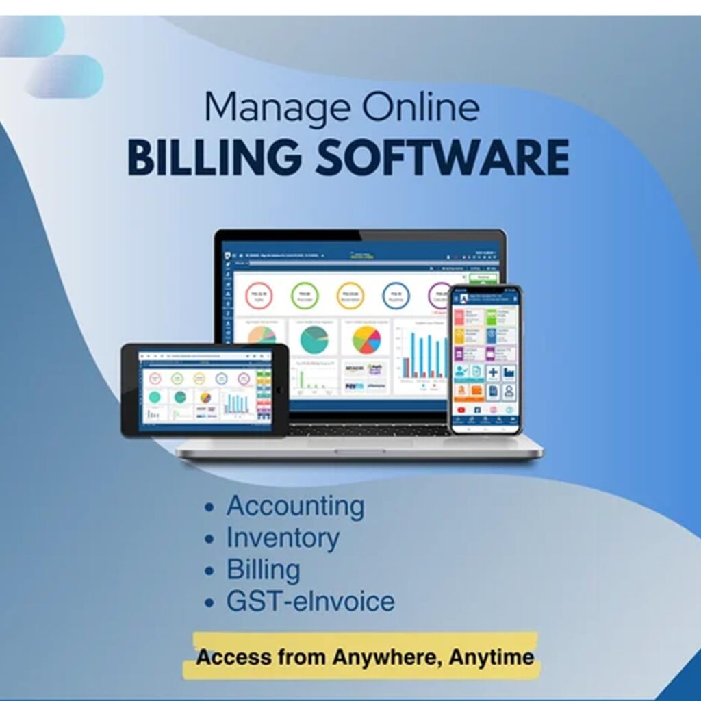 cloud based GST billing software access from multiple devices